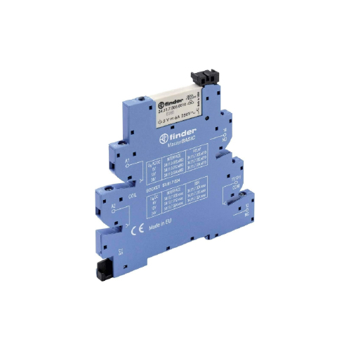 RELE INTERFACE MASTER PLUS 1 INV. 6A MULTITENSION 24../240 VAC/DC